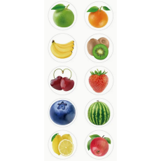 "Fruit" Stickers - assorted